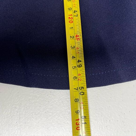 New PrettyGarden Navy Blue Sleeveless Bodycon Formal Midi Dress Women Size Large - Picture 13 of 14